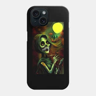 Halloween digital painting Phone Case