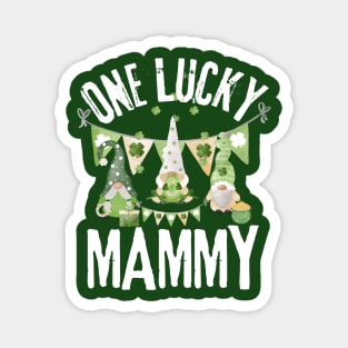 One Lucky Mammy, Luckiest Mammy, Luckiest Mammy Ever, St Patrick's Day Mammy Magnet