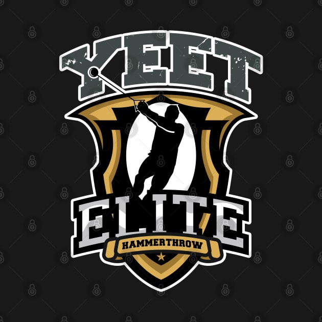 Yeet Elite Hammerthrow Badge Track N Field Athlete by atomguy