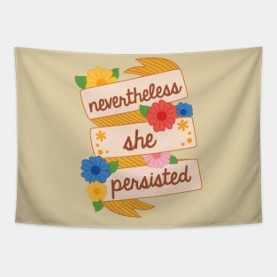 Nevertheless She Persisted Tapestry