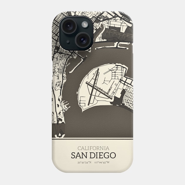 San Diego-California Phone Case by danydesign