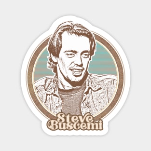 Steve Buscemi // Retro Style Fan Art Design Magnet