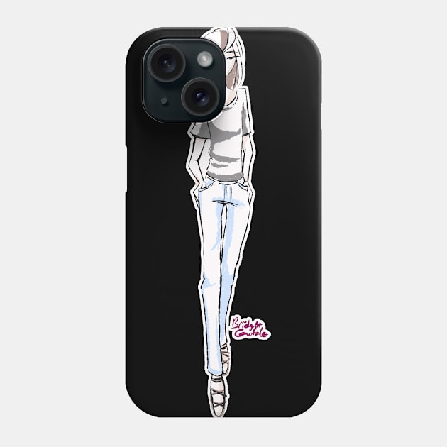 Fashion Illustration Babe 1 Phone Case by BonBonBunny