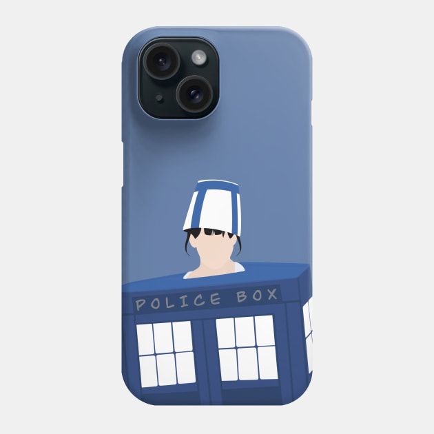 syd in police box costume Phone Case by brendalee