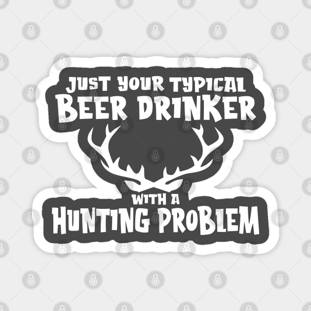 Beer Drinker Magnet by Lifeline/BoneheadZ Apparel