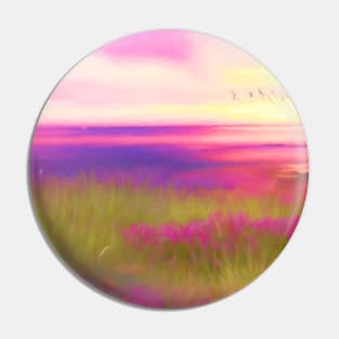 Purple Horizon Pin