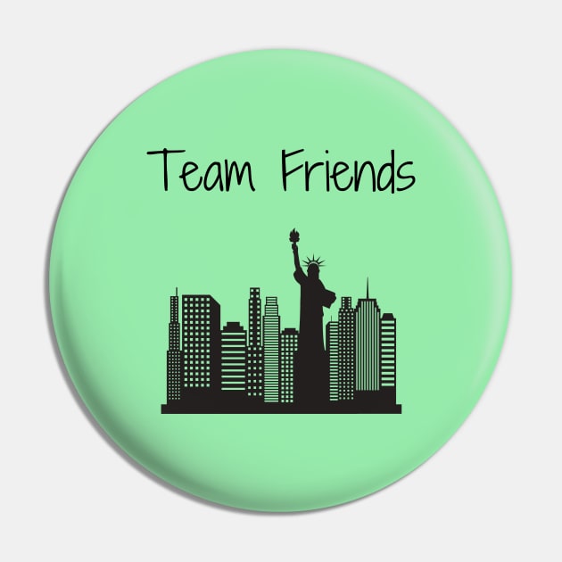 Friends/NYC Pin by Said with wit