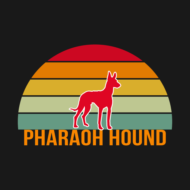 Pharaoh Hound Vintage Silhouette by khoula252018