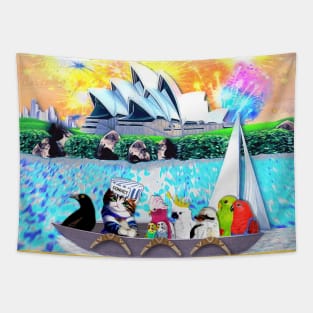 Sydney Opera House, Sydney Australia. Tapestry