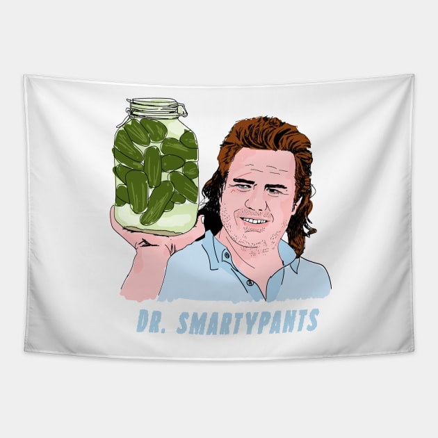 Eugene Dr Smartypants Tapestry by AGAINSTSOPH