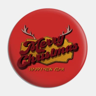 Merry Christmas Gift Pin