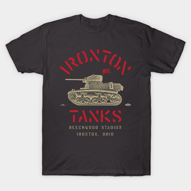 IRONTON TANKS - Football - T-Shirt | TeePublic