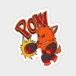 Foxing s Fox and Boxing POW Magnet