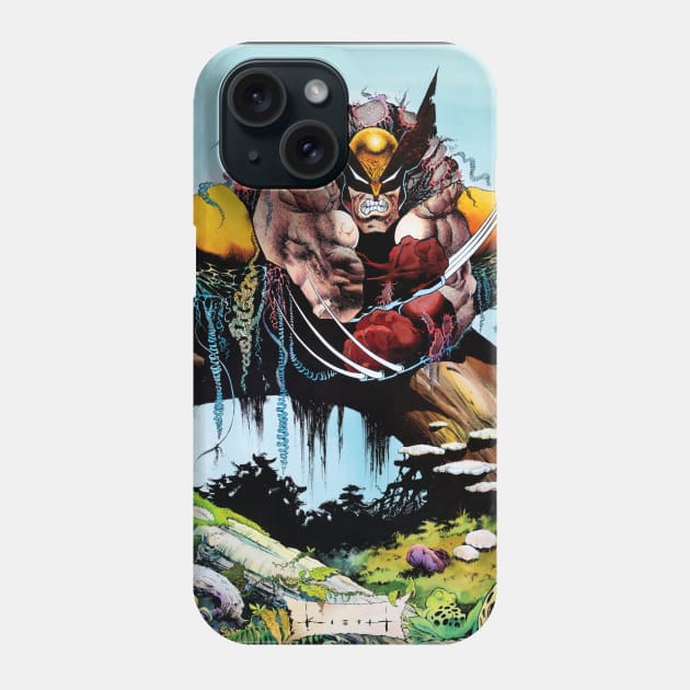 Sam Kieth Claws Phone Case by dumb stuff, fun stuff