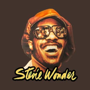 Stevie Wonder memories in glasses T-Shirt