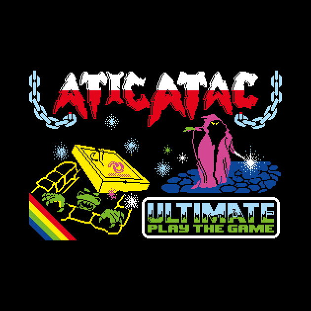 ZX Spectrum – Atic Atac by GraphicGibbon