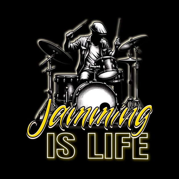 Drumming Passion: Jamming IS LIFE by Spark of Geniuz