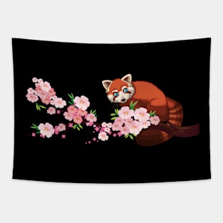 Artistischer roter Panda Geschenk Tees Tapestry