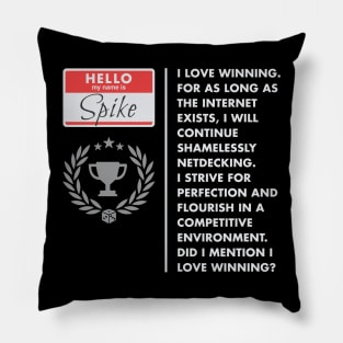 Spike - Player Type Pillow