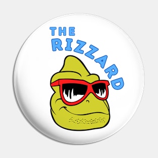 Lizzard with Rizz The Rizzard Pin