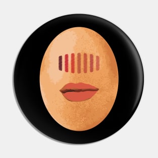 World Record Egg Shirt Color Palette Lips Shirt Pin