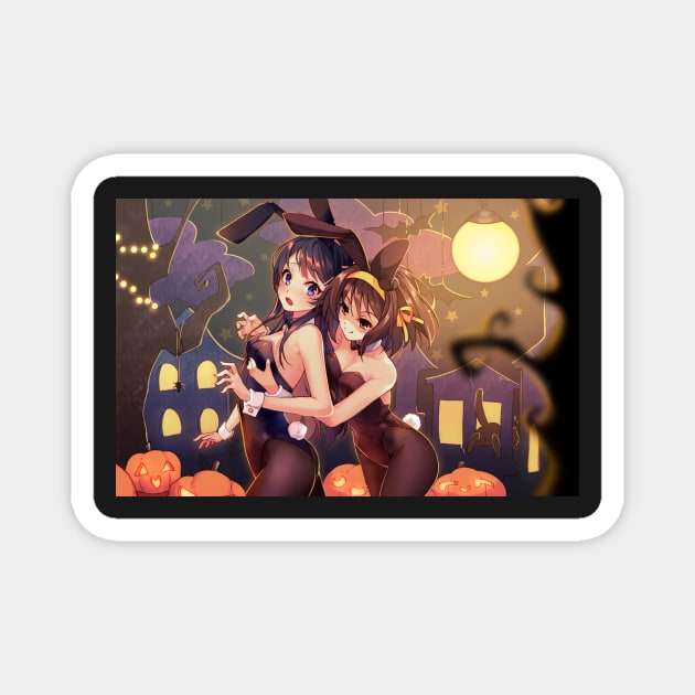 Halloween Play Magnet by Hyanna