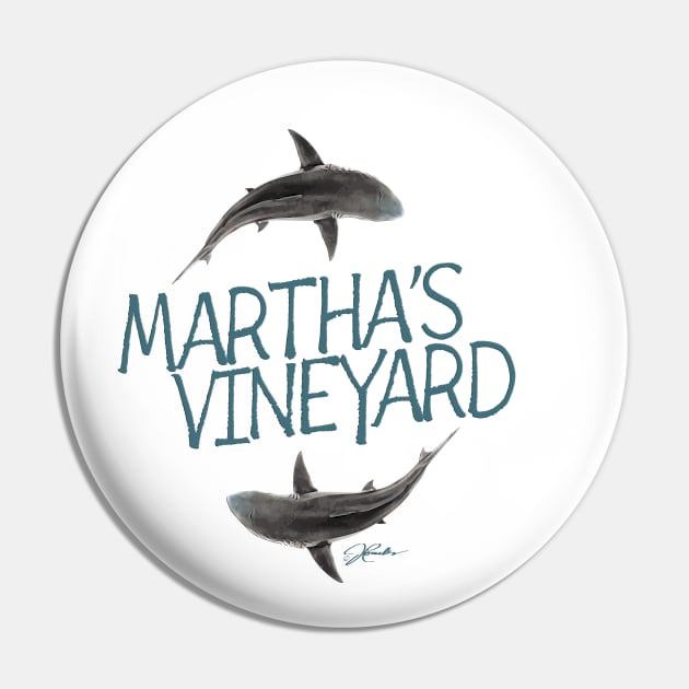 Martha's Vineyard, Massachusetts, Great White Sharks Pin by jcombs