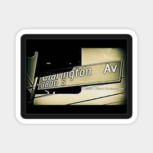 Clarington Avenue, Culver City, California by Mistah Wilson Magnet