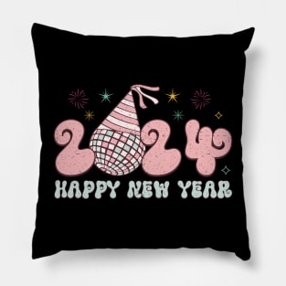 Happy New Year 2024 Pillow