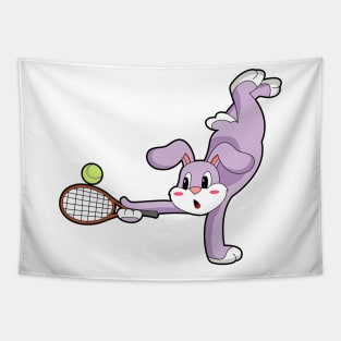 Rabbit Tennis Tennis racket Sports Tapestry