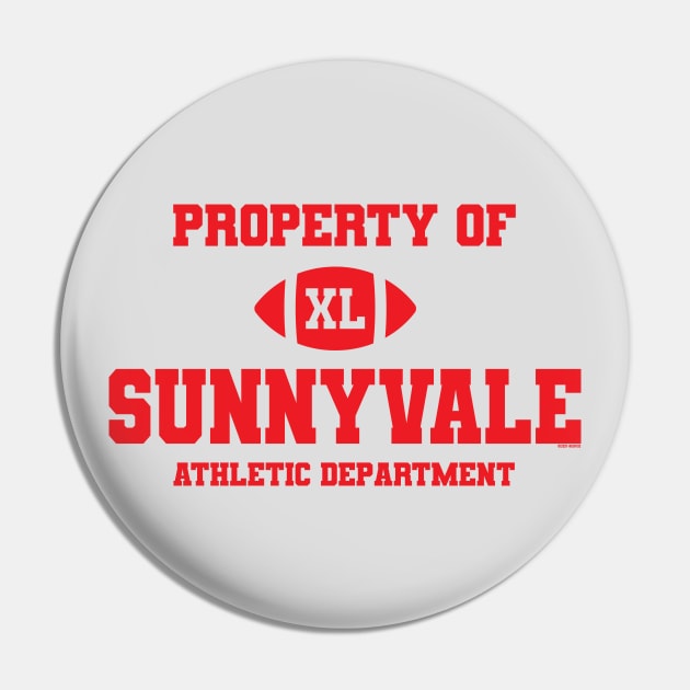 Sunnyvale Athletic Dept. (Red) [Rx-Tp] Pin by Roufxis