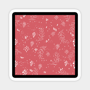 Winter Pattern Magnet