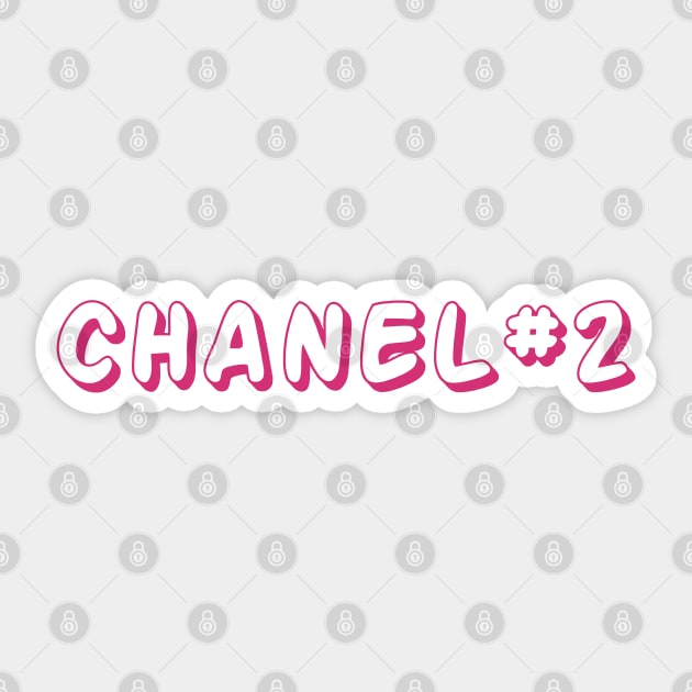 Chanel Logo Vinyl Decal Sticker