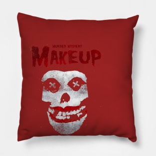 Bailey Sarian skull murder mystery and makeup Pillow