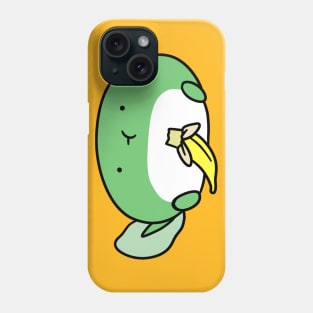 Tadpole Eating a Banana Phone Case