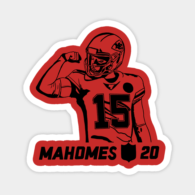 Mahomes Madden MVP Magnet by Injustice