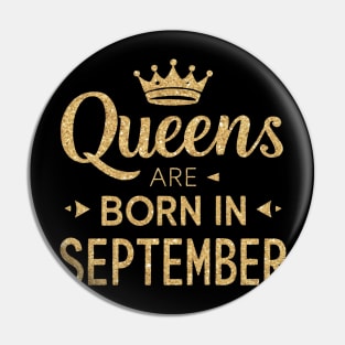 Queen Are Born In September Pin