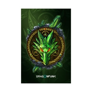 Dragonpunk Emblem Poster T-Shirt