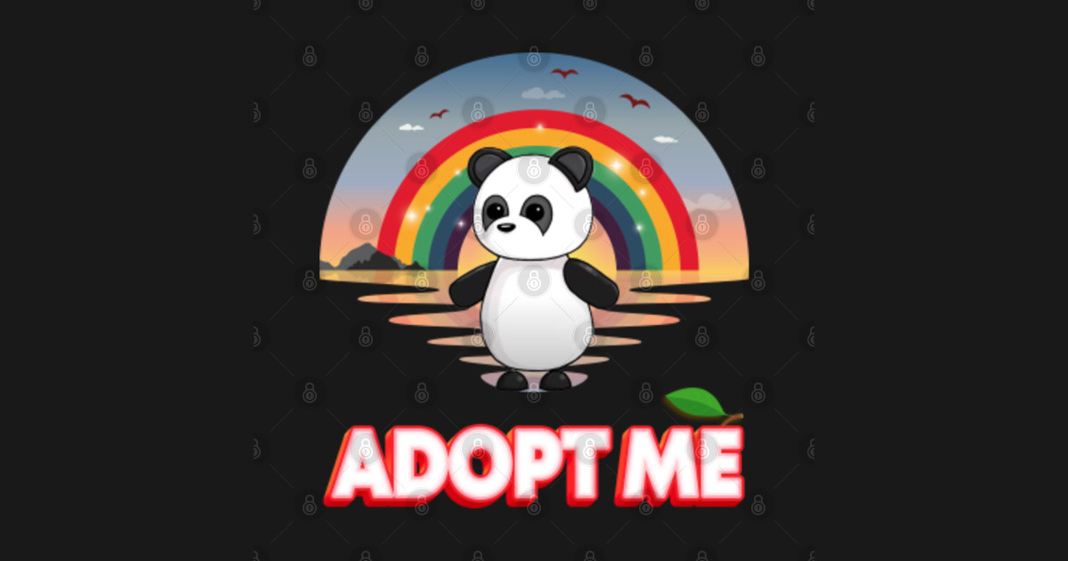 Cute Sunset Panda - Adopt Me - Kids Hoodie | TeePublic