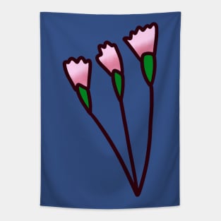 Cherry Blossom Buds Tapestry