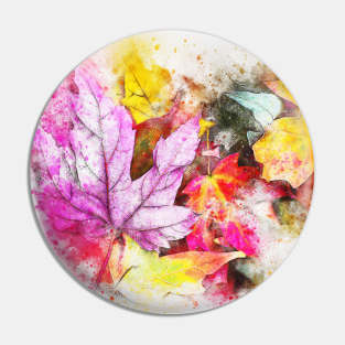 Colourful autumn leaves - Colours of fall season 2 Pin