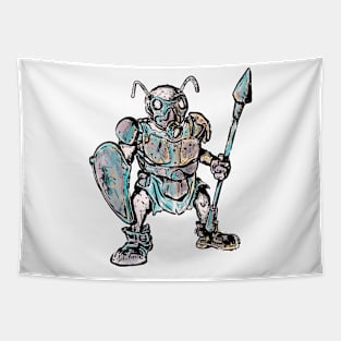 Mutant with color armor version 3 Tapestry