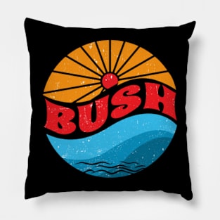 Vintage Proud Name Bush Birthday Styles Pillow