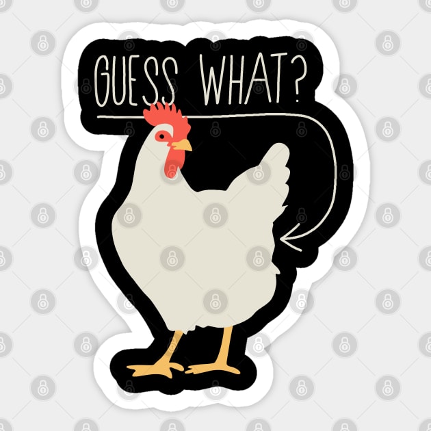  Guess What Chicken Butt Funny Low Profile Thin Mouse