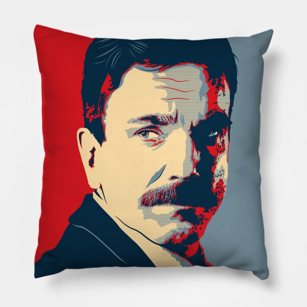 Daniel Plainview "Hope" Poster Pillow by Woah_Jonny