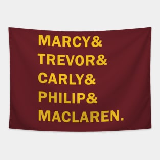 Travelers - Marcy & Trevor & Carly & Philip & MacLaren Tapestry