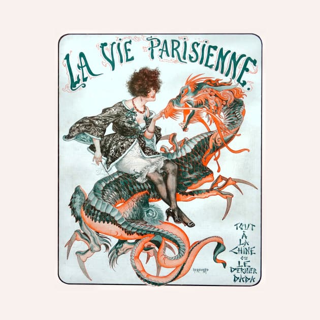 La Vie Parisienne, 1920s by WAITE-SMITH VINTAGE ART