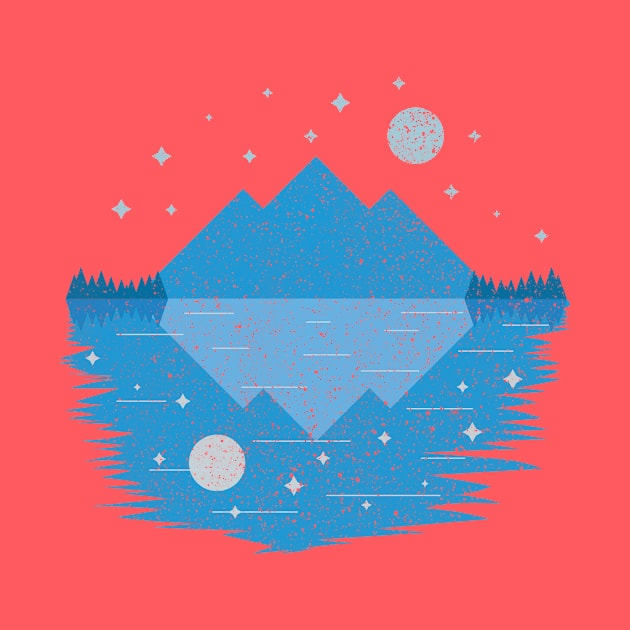 Reflective Mountain by ConArtist