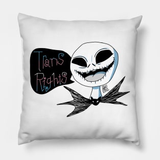 Trans Rights Jack! Pillow