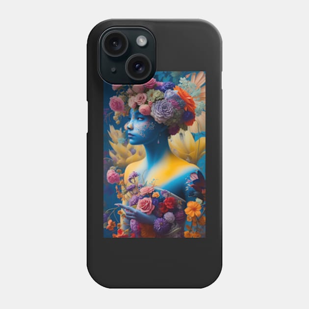 The Power of Victory: Embrace the Mysterious Woman Within Phone Case by Petko121212